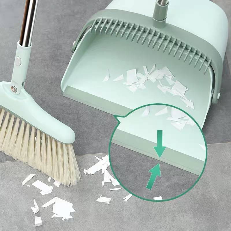Chổi Quét Nhà Thông Minh Kèm Hót Rác Gấp Gọn - Chổi Quét Nhà Xoay 180 Độ Cán Dài Tiện Lợi - HENRYSA