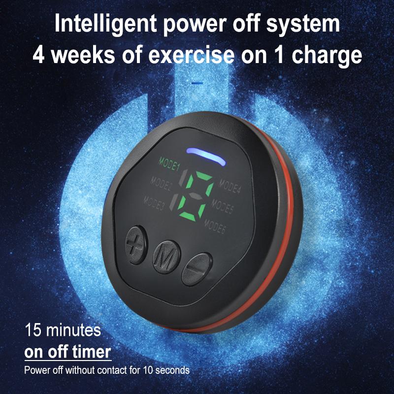 Các Nghị Sĩ Chip EMS 6 Bánh Răng Da PU Massage Giảm Béo Thắt Lưng Bụng USB Pin Lithium Giảm Cân Cơ Thể Xây Dựng Thiết Bị Tập Thể Dục