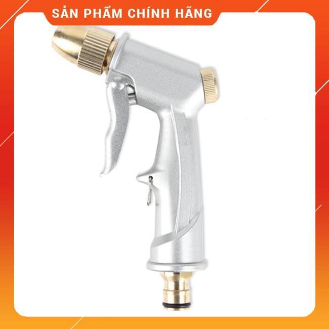 Vòi Xịt Rửa Xe️ Bộ dây vòi xịt nước rửa xe, tưới cây , tăng áp 3 lần, loại 7m, 10m 206701 đầu đồng, cút đồng