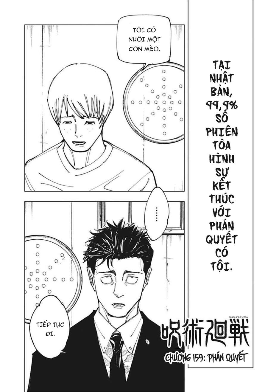 Jujutsu Kaisen - Chú Thuật Hồi Chiến Chapter 159 - Trang 3