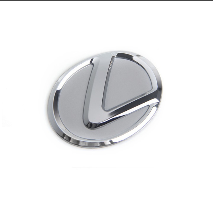 Logo biểu tượng vô lăng xe ô tô, xe hơi cao cấp dành cho xe ô tô  Lexus, đường kính 64mm và 77mm