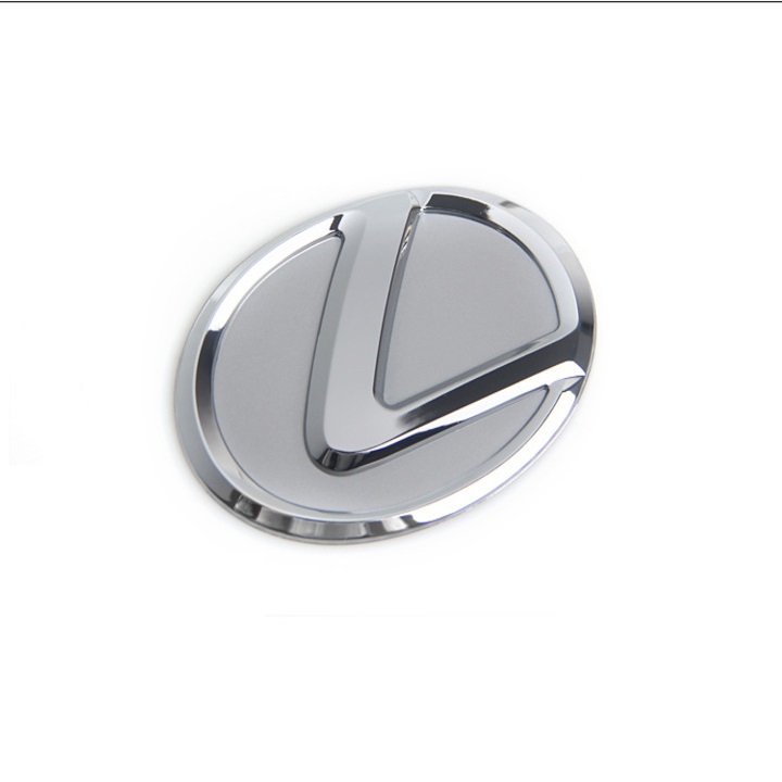 Logo biểu tượng vô lăng xe ô tô, xe hơi cao cấp dành cho xe ô tô Lexus, đường kính 64mm và 77mm 