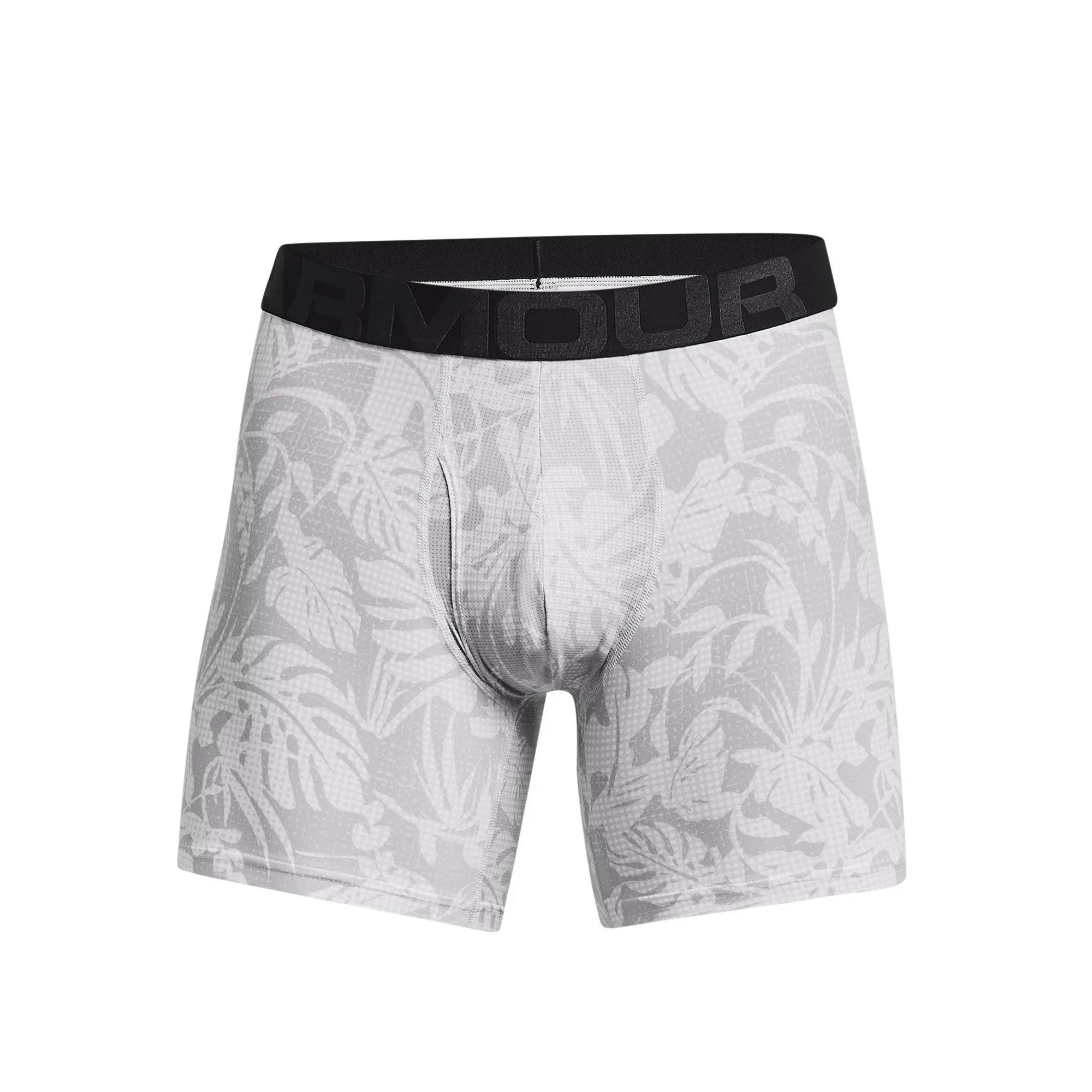 Đồ lót thể thao nam Under Armour Tech 6In Novelty 2 Pack - 1363621-014