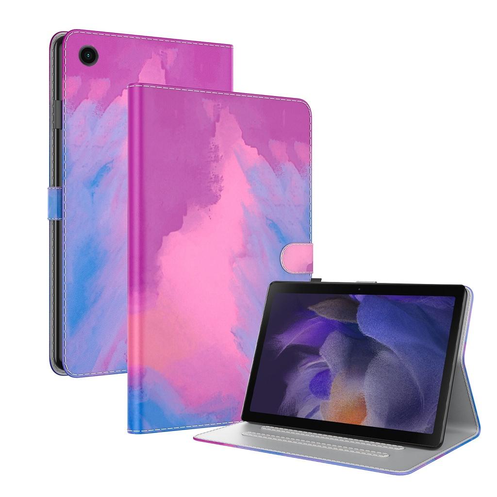 Ốp lưng máy tính bảng dạng gập bằng da siêu mỏng chống sốc dành cho Realme Pad 10.4"