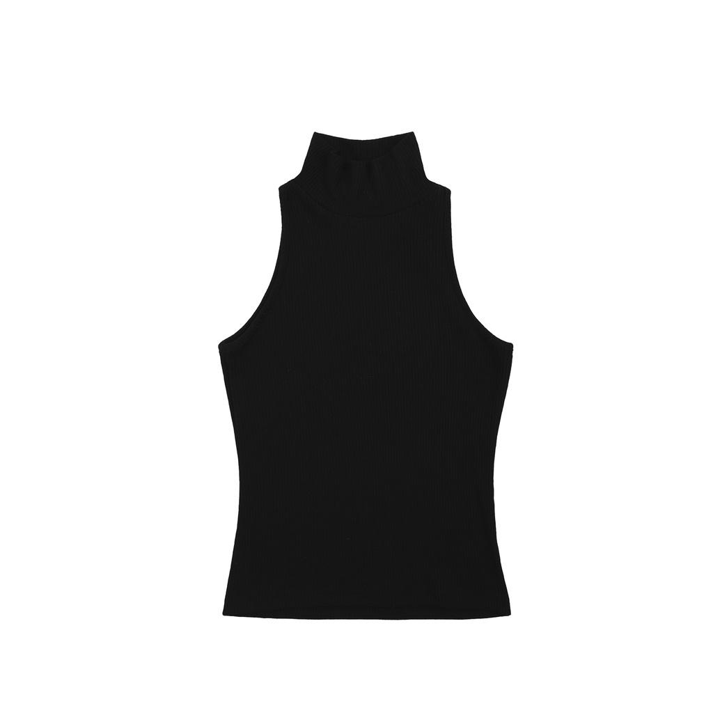 TATICHU - Áo thun cổ lọ sát nách -Turtle Neck Top