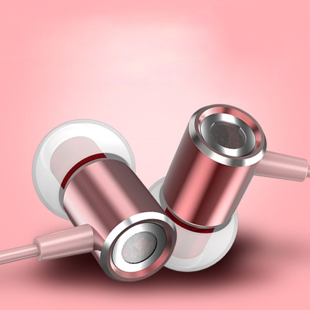 Tai Nghe Nhét Tai Có Dây 3.5mm Từ Tính Có Micrô