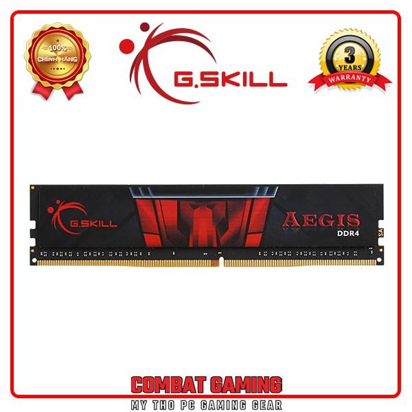 RAM Gskill Aegis DDR4 8GB BUS 2400 + 2666 - Hàng Chính Hãng