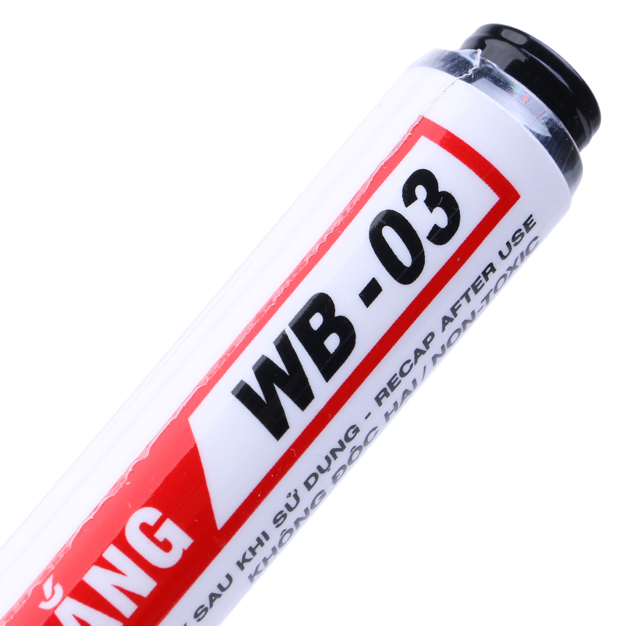 Vỉ 2 Bút Lông Bảng Thiên Long WB-03 - Đen