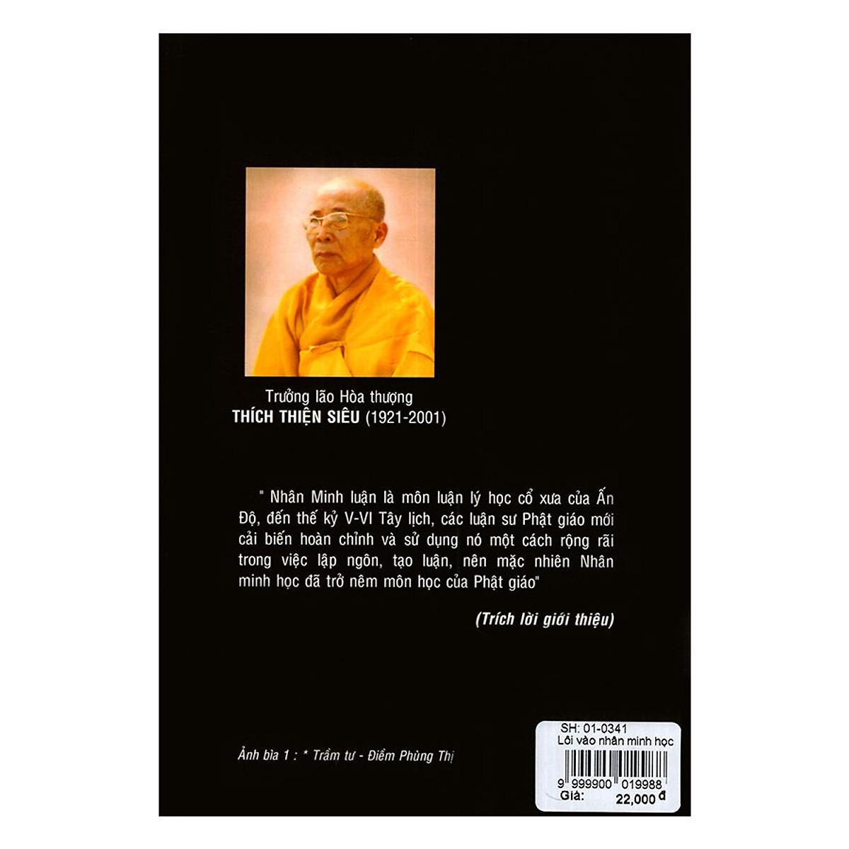 Sách - Lối Vào Nhân Minh Học - Chính Thông Book