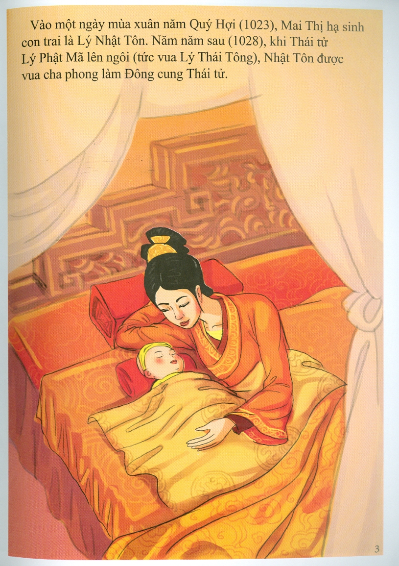 Tranh Truyện Lịch Sử Việt Nam - Lý Thánh Tông