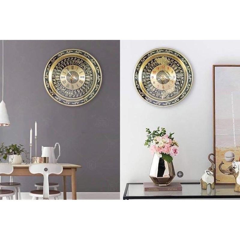 Đồng hồ mâm đồng 53,5cm