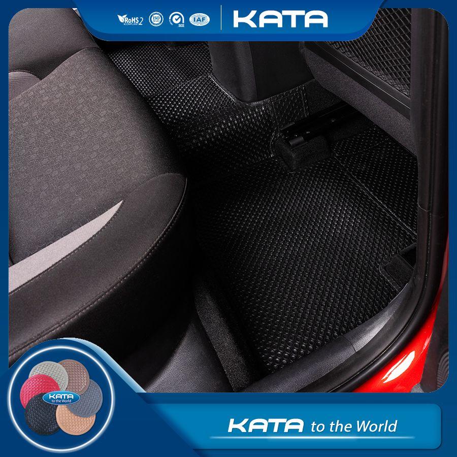 Thảm lót sàn ô tô KATA cho xe Hyundai Kona - Phiên Bản KATA Pro- Khít với sàn xe, Không thấm nước, Không mùi