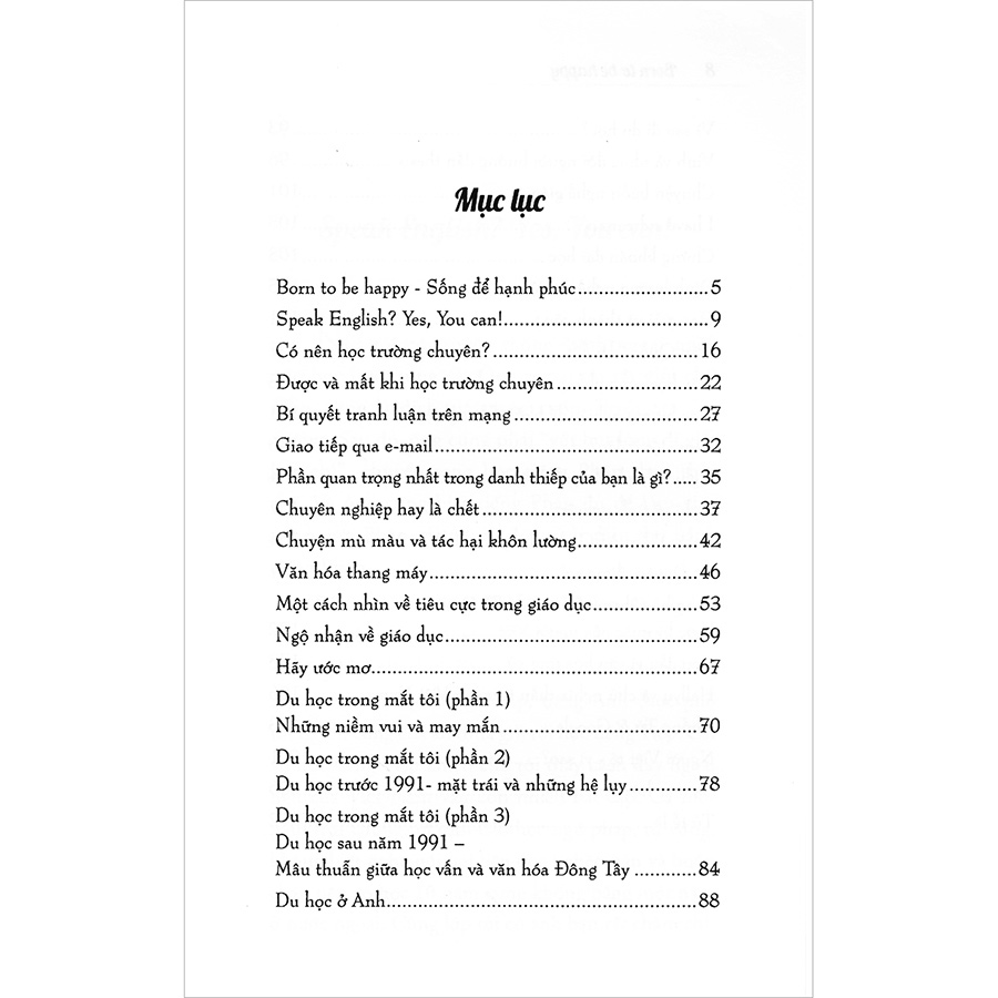Sống Để Hạnh Phúc