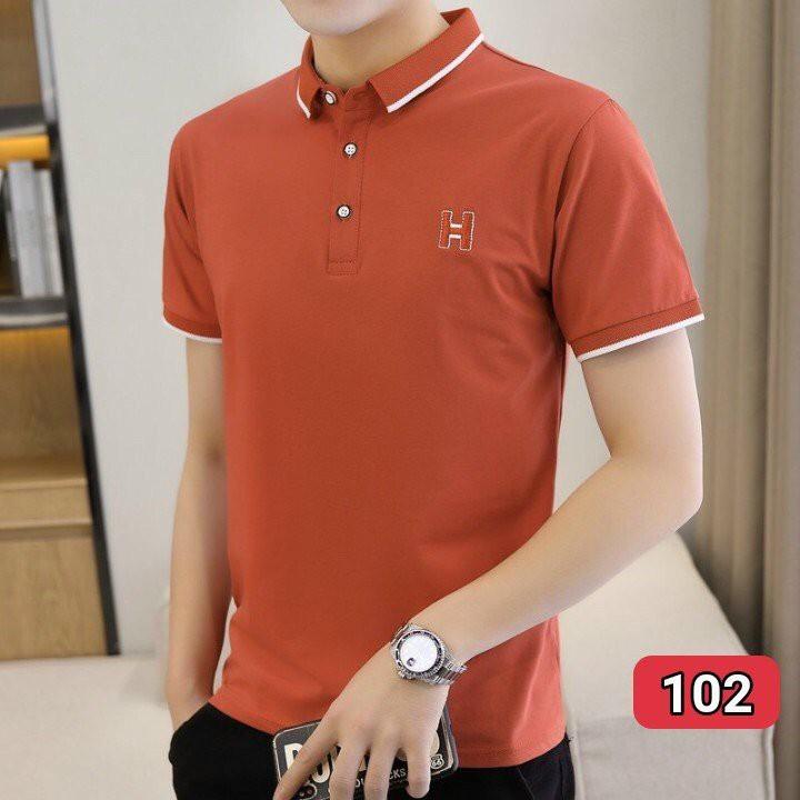 Áo cổ nam áo thun chất cotton cao cấp thời trang TCS 40