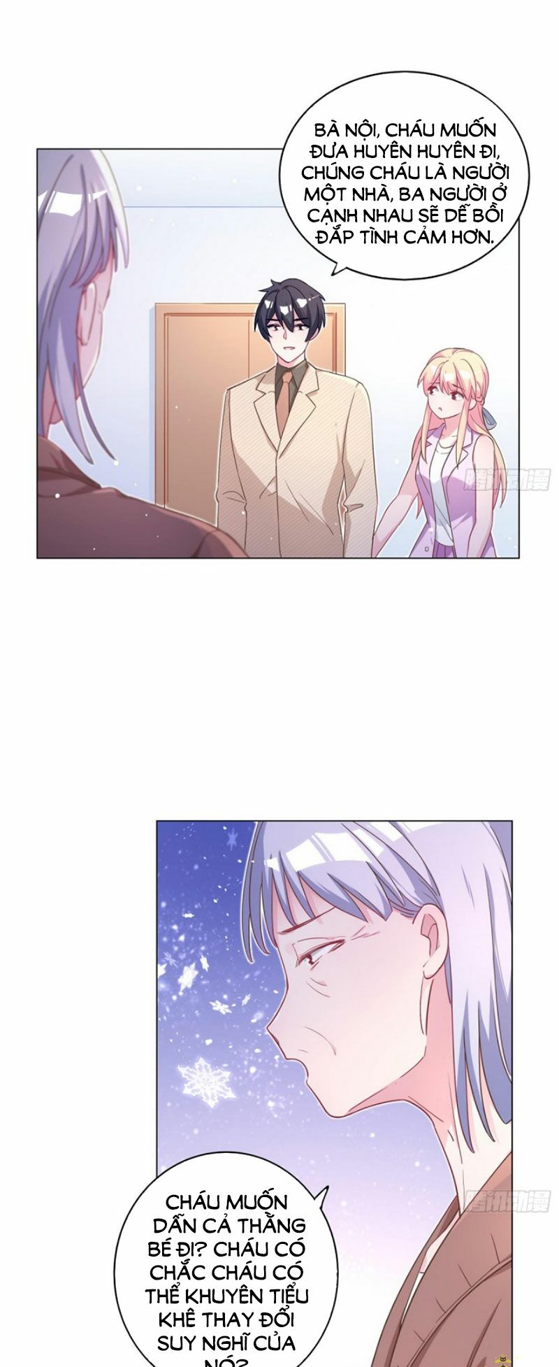 baba đẹp trai trên trời rơi xuống chapter 64 3