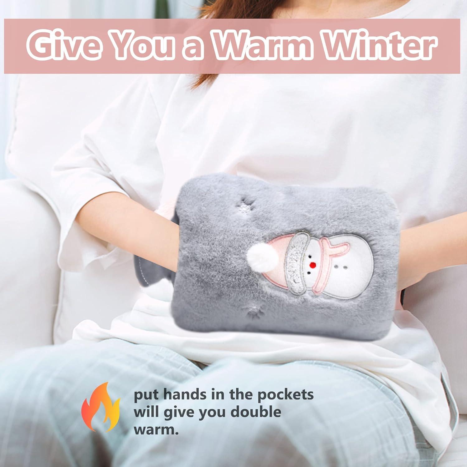 Nước nóng Chai nước nóng với nắp, chai nước nóng sang trọng 2000ml với túi tay, chai nước nóng lớn với nắp mềm và mềm cho tay, chân, cổ, vai