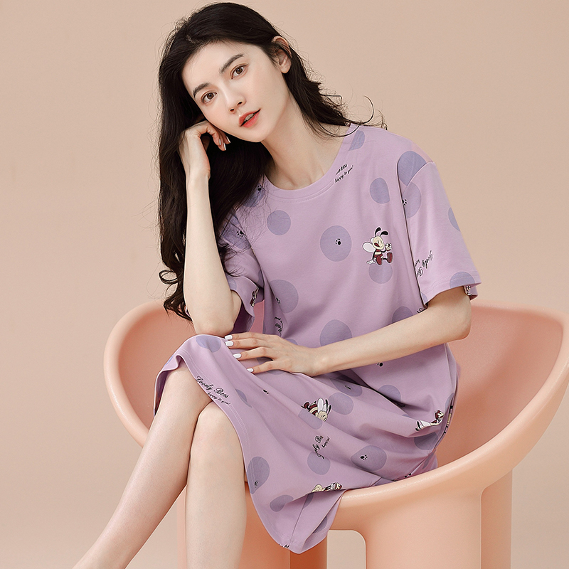 Váy mặc nhà cotton 8819