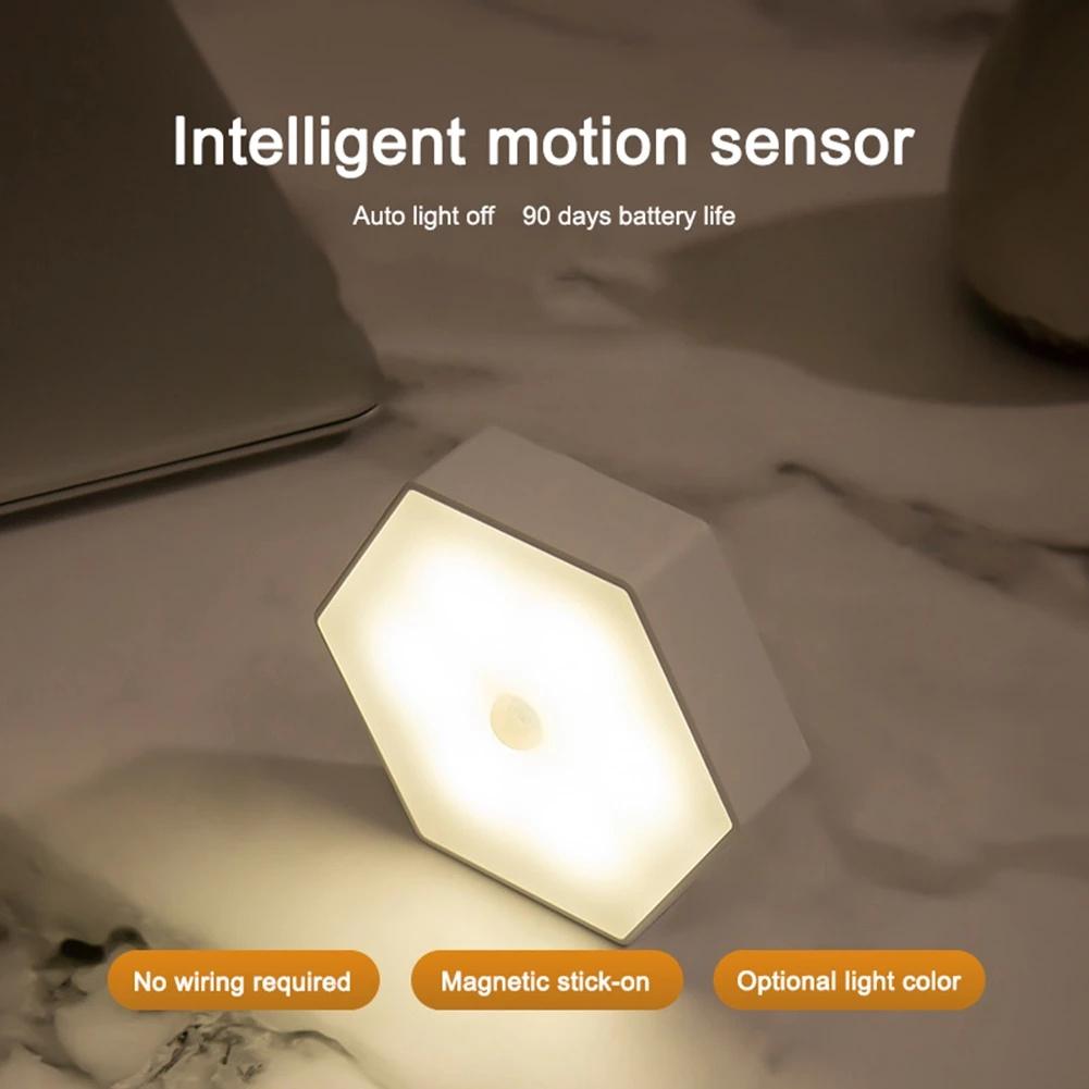 Đèn Led Cảm Ứng Chuyển Động Hồng Ngoại Chạy Bằng Pin