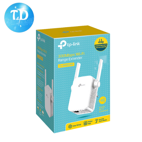 Bộ mở rộng sóng wifi TP-Link TL-WA 855RE (Chuẩn N/ 300Mbps/ 2 Ăng-ten ngoài/ 15 User) - Hàng chính hãng FPT phân phối