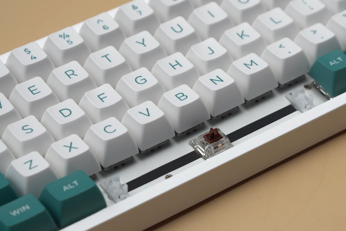 Bàn phím cơ FL-Esports FL680SAM (Night Black/Peach/Aqua Green/Purple/Banana) 3 mode - Hàng chính hãng
