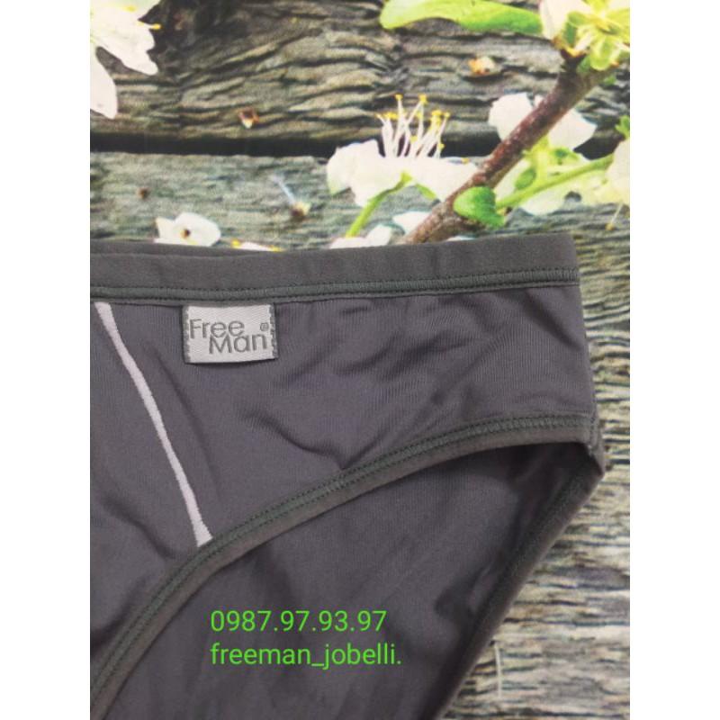 Quần lót Freeman lưng nhỏ 6005thun lạnh 84% nylon -16% spandex