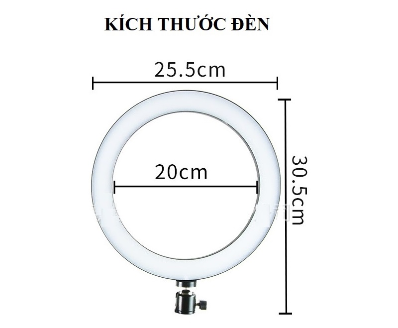 Cây Đèn Led Livestream 3 Chế Độ Và Bộ Dụng Cụ Hỗ Trợ LT-08