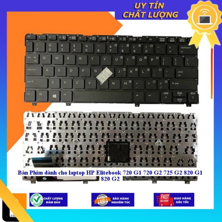 Bàn Phím dùng cho laptop HP Elitebook 720 G1 720 G2 725 G2 820 G1 820 G2- TỐT - CÓ KHUNG MIKEY1197 - Hàng Nhập Khẩu New Seal