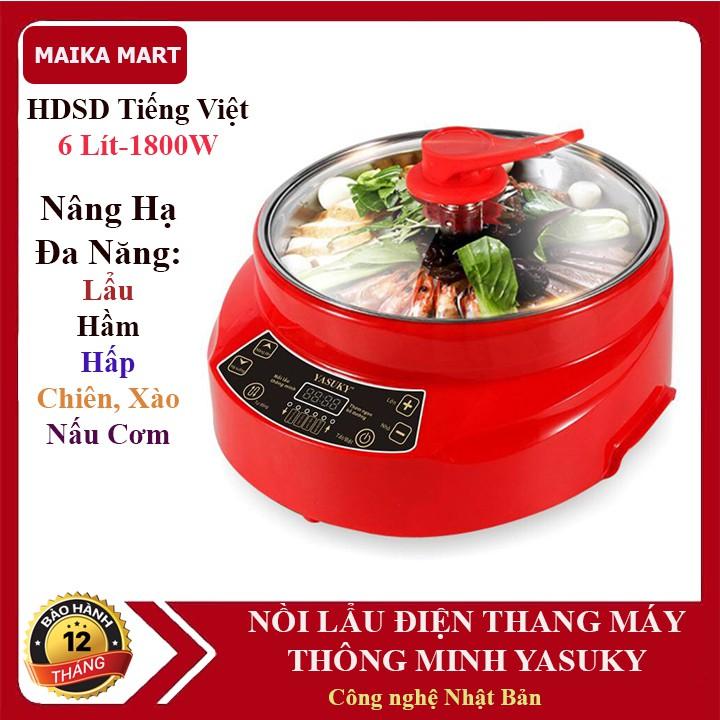 Nồi Lẩu Thang Máy 6 Lít, 1800W,