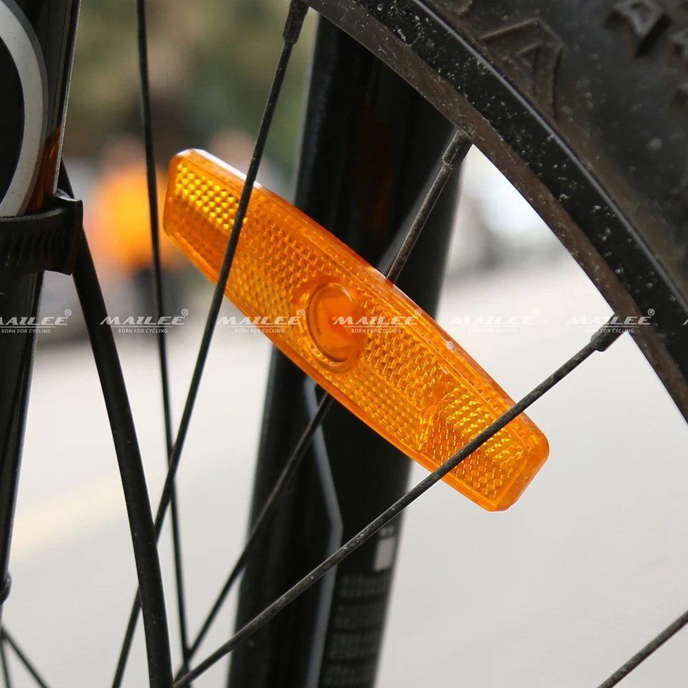 Phản Quang Xe Đạp Mai Lee PQ-089 Chất liệu Nhựa Giúp An Toàn Ban Đêm, Đạp Xe, Phù Hợp MTB Có Căm - Mai Lee