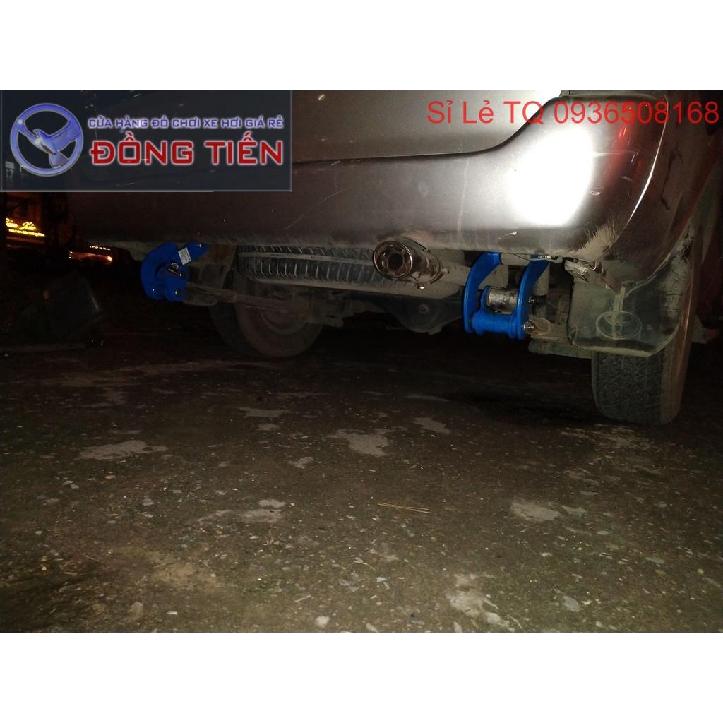 Ford Everest độ cùm nhíp chống giật JS1 Thái Lan, giải pháp đơn giản giúp xe bán tải ÊM ÁI hơn