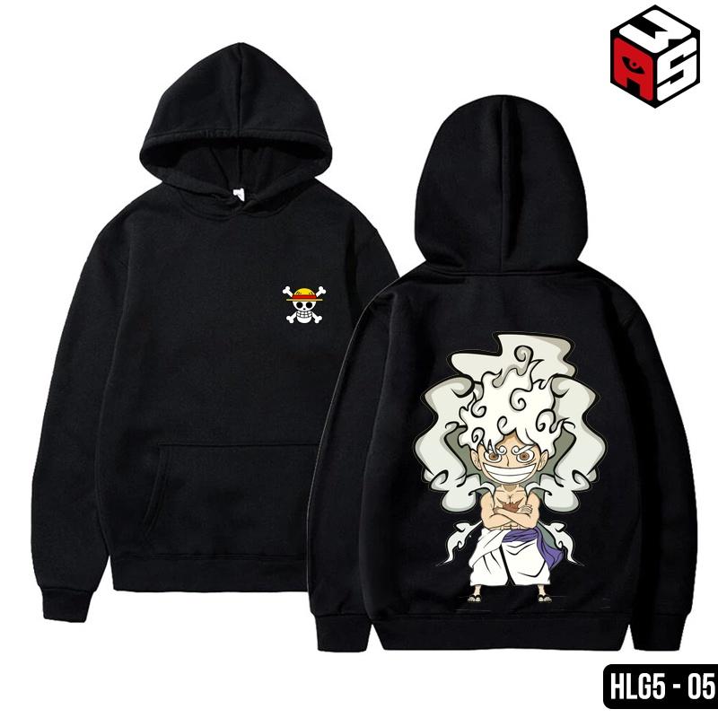 Áo hoodie one piece, áo khoác áo hoodie onepiece in hình luffy gear 5 mẫu mới cực ngầu