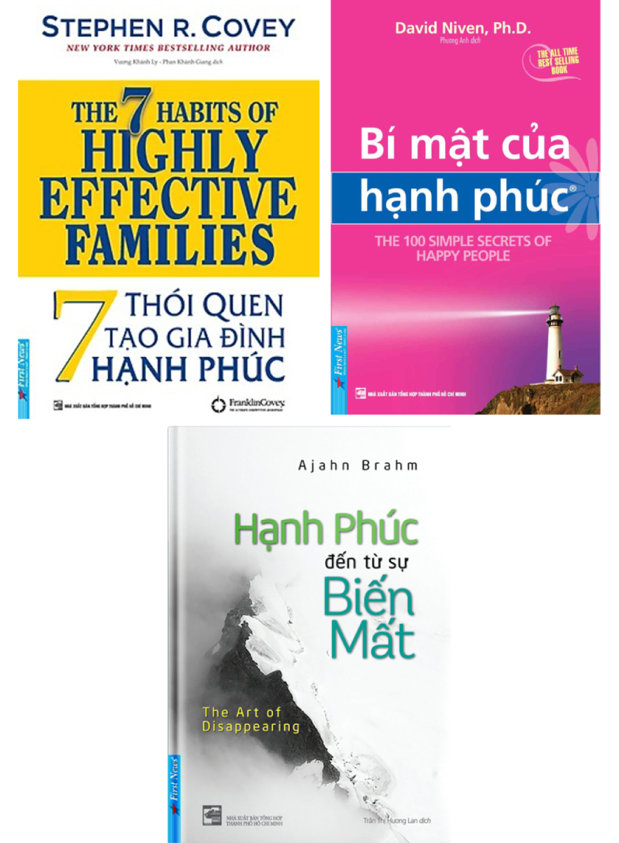 Combo Bộ Sách Về Hạnh Phúc _FN