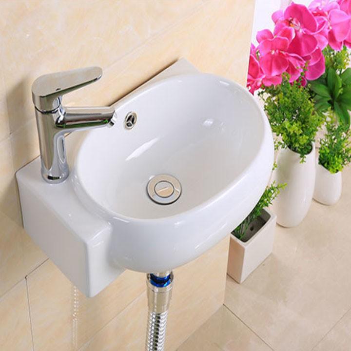 Hình ảnh CHẬU LAVABO GÓC TREO TƯỜNG GRL 054A & GRL 054B