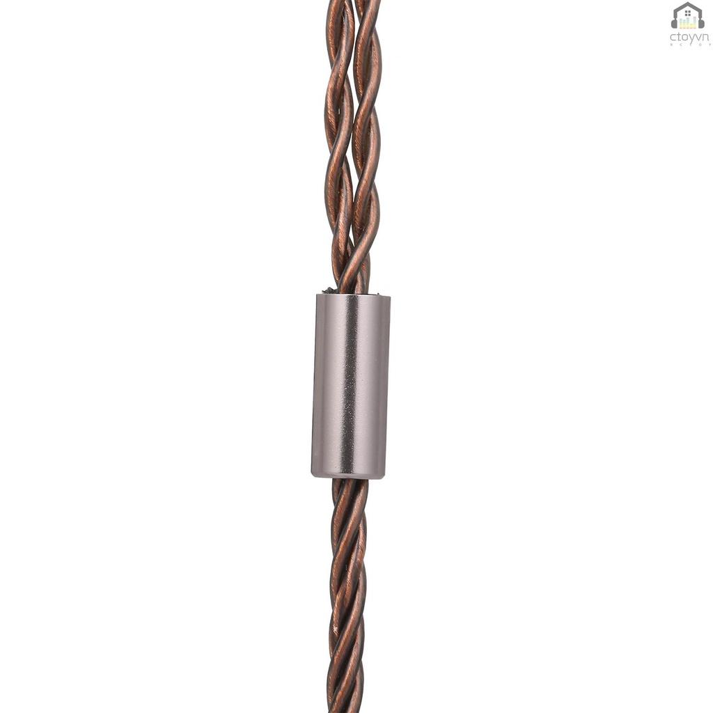 Cáp nối tai nghe có thể tháo rời jack 3.5mm tương thích với Shure SE215/SE315/SE425/SE535/SE846