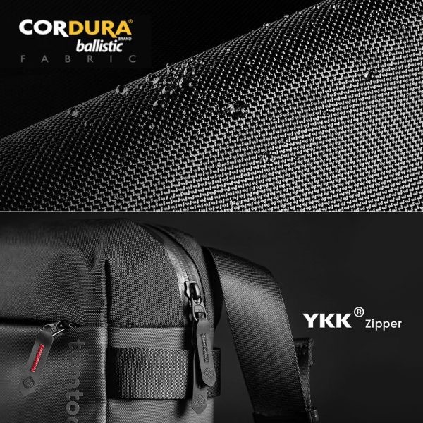 Túi Đeo Chéo TOMTOC Urban Codura Sling Bag Travel &amp; Work Hoàn Hảo Cho Các Chuyến Đi Hàng Chính Hãng