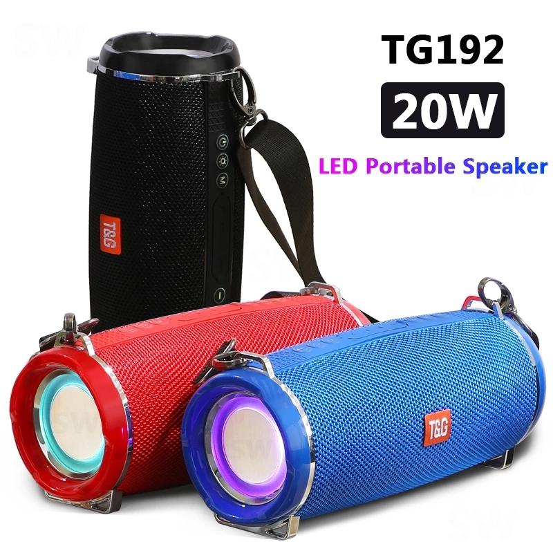 Loa Bluetooth 20W công suất cao TG192, cột di động chống thấm nước cho PC, loa máy tính, loa siêu trầm, trung tâm âm nhạc, trung tâm âm nhạc FM TF Color: Camouflage