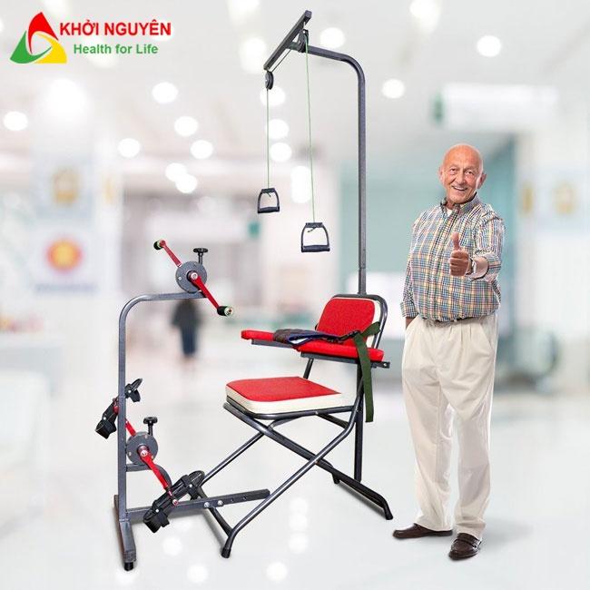 Ghế tập phục hồi chức năng 3 trong 1 cho người tai biến