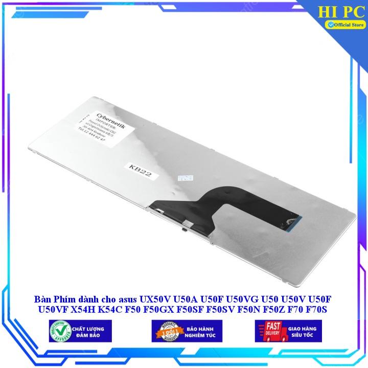 Bàn Phím dành cho asus UX50V U50A U50F U50VG U50 U50V U50F U50VF X54H K54C F50 F50GX F50SF F50SV F50N F50Z F70 F70S - Hàng Nhập Khẩu