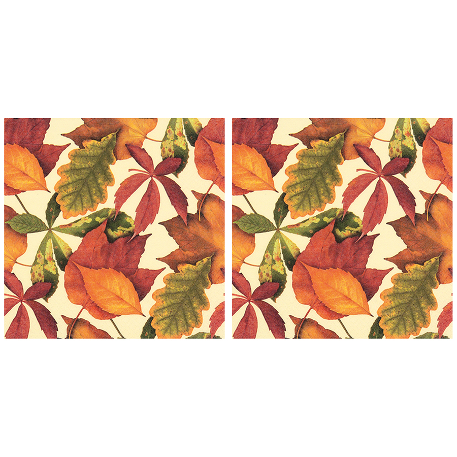 Combo 2 Khăn Giấy Ăn Trang Trí Bàn Tiệc Tissue Napkins Design Ti-Flair 342052 (33 x 33 cm)