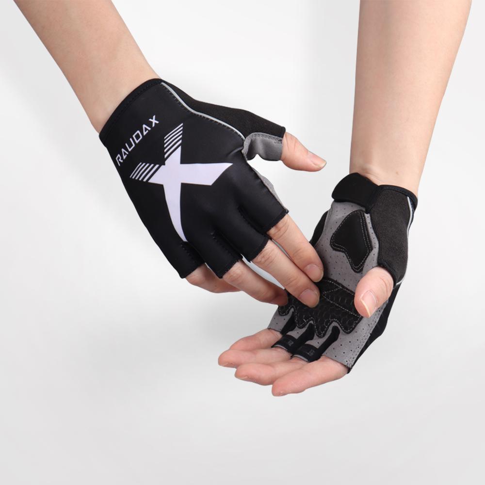 Guantes Ciclismo Nam/Nữ Xe Đạp Đường Bộ Găng Tay Phản Quang Ngón Găng Tay Thoáng Khí Chống Sốc Thể Thao Tay Xe Đạp