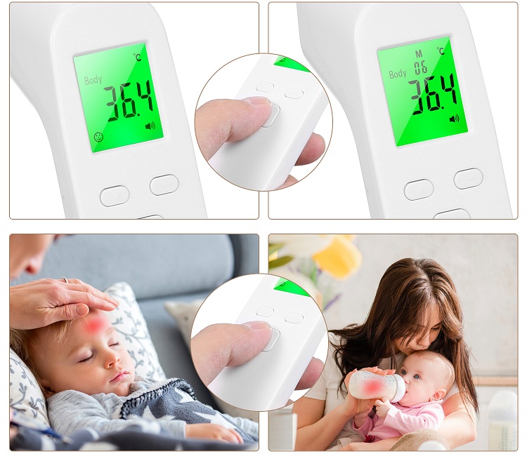 Nhiệt kế hồng ngoại đo trán UX-A-02