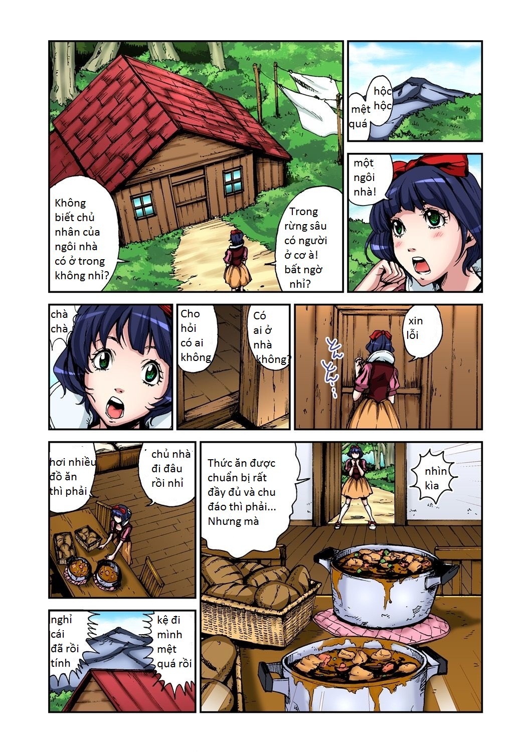 bạch tuyết và bảy chú lùn chapter 1 14