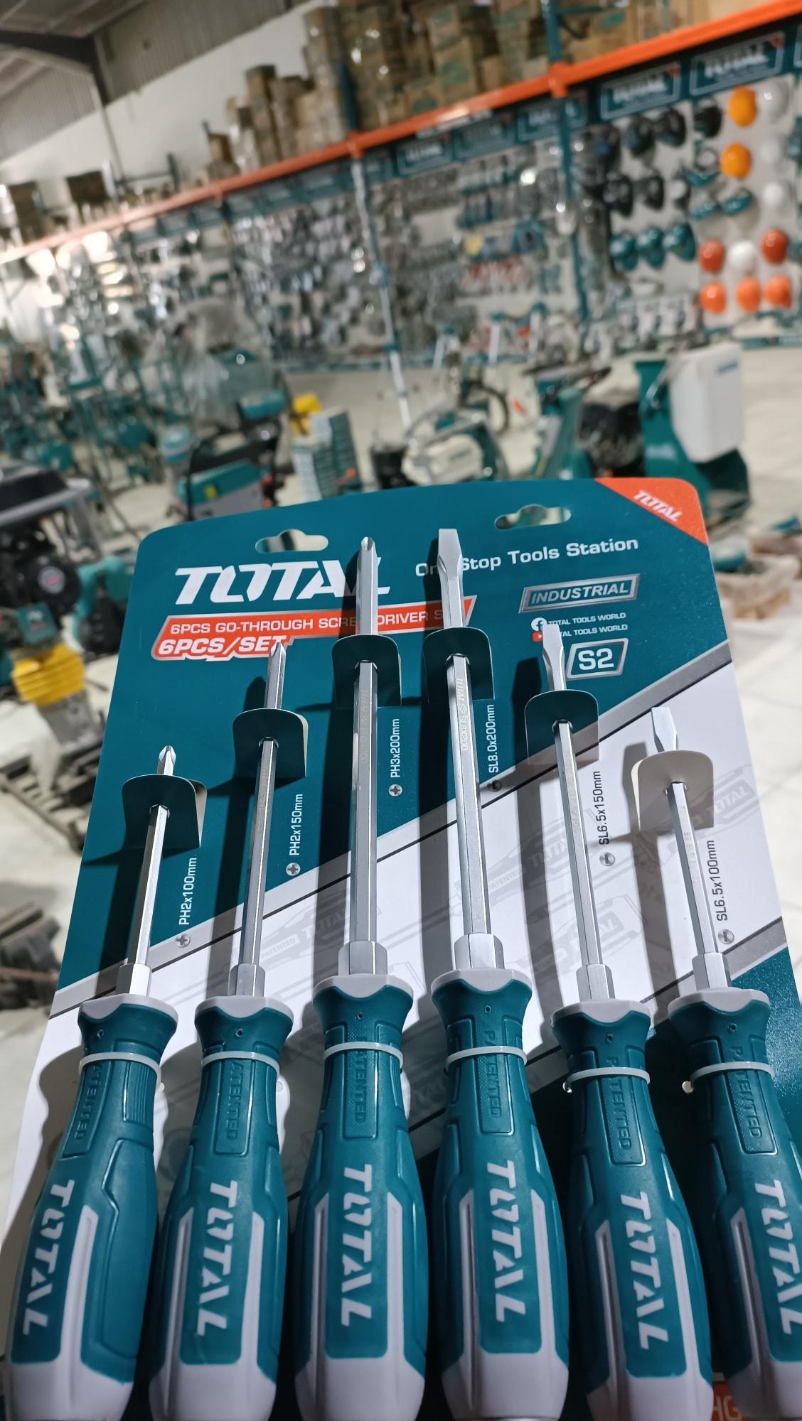 BỘ 6 TUA VÍT ĐÓNG XUYÊN TOTAL THGSS2606 - HÀNG CHÍNH HÃNG