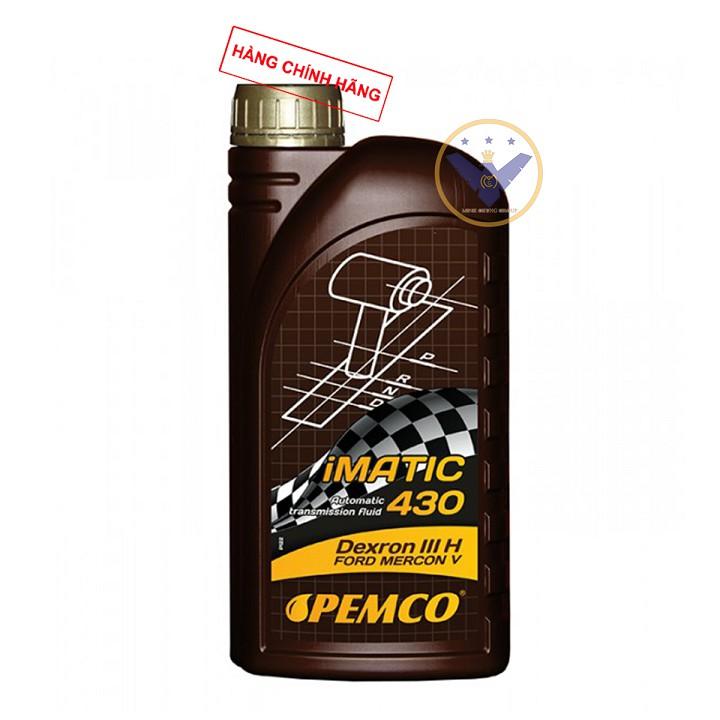 Dầu hộp số tự động xe ô tô cao cấp PEMCO Imatic 465 Dexron VI ATF 1L - made in Germany