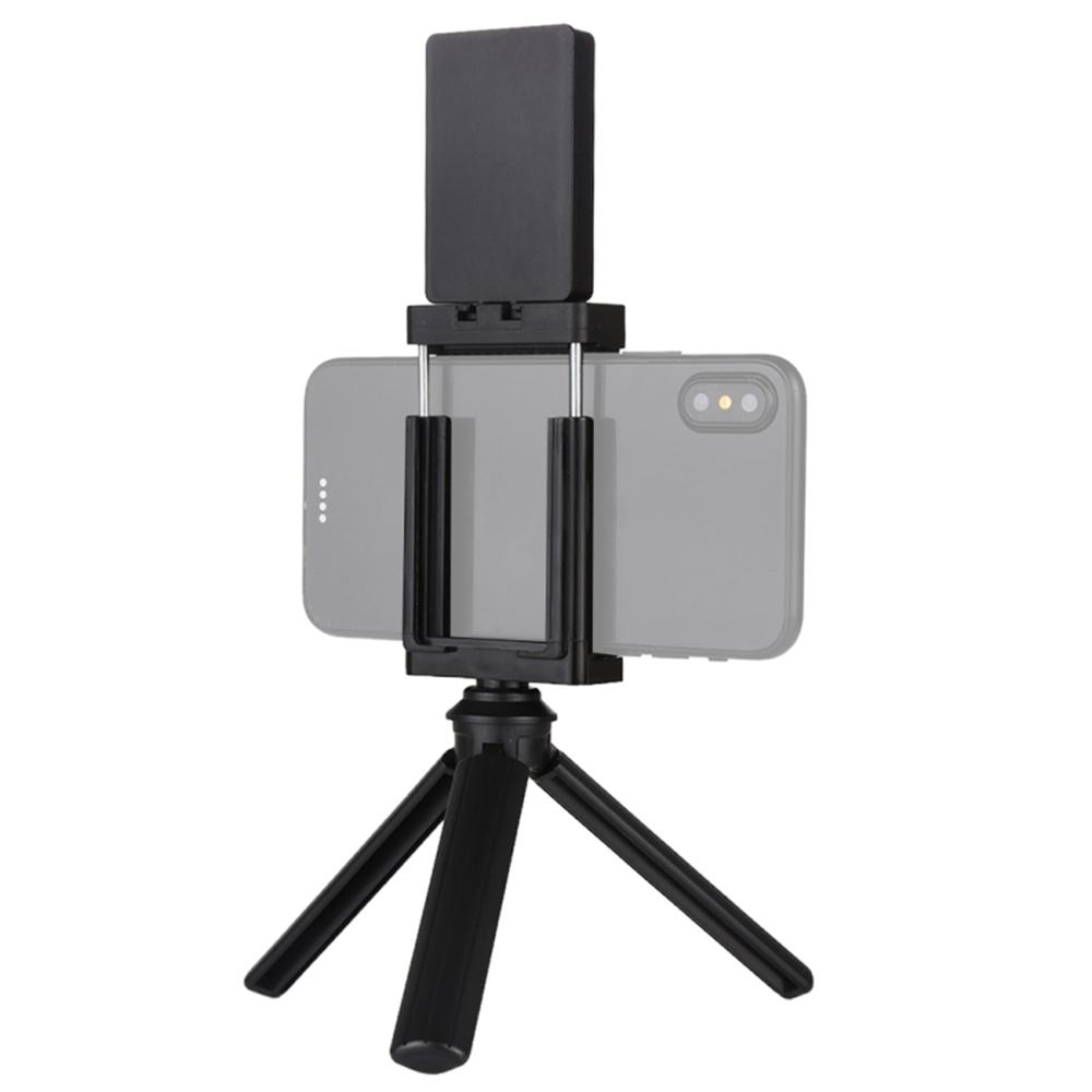 Mobile Phone Live Set Portable Pocket Self-Timer Fill Light & Phone Clamp Bracket Mount & Desktop Tripod