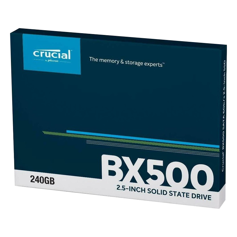 Ổ cứng SSD Crucial BX500 240GB 2.5inch SATA 3 - Hàng Nhập Khẩu