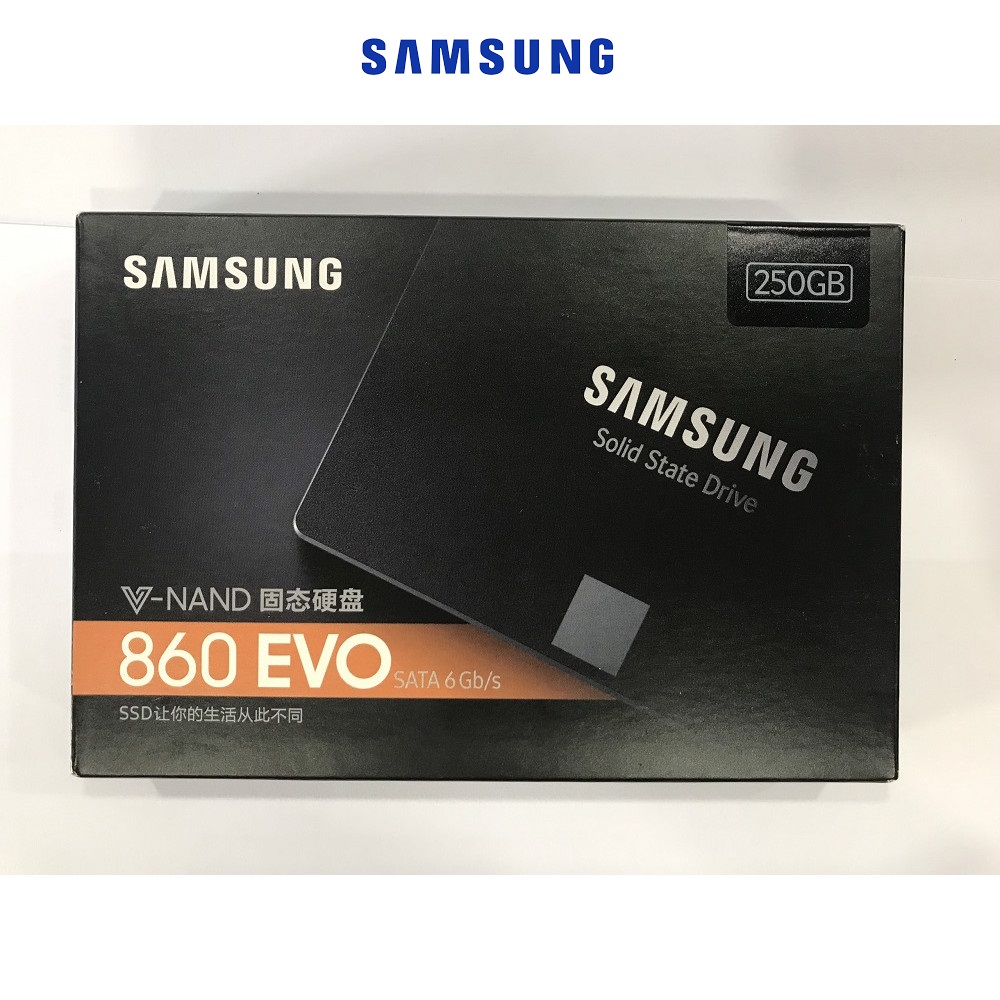 Ổ Cứng SSD Samsung 860 EVO 250GB Sata iii 2.5 inch - Hàng Nhập Khẩu