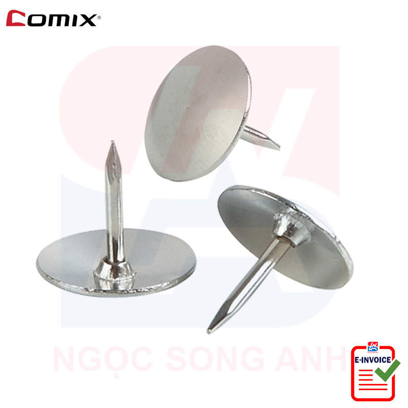 Combo 02 hộp đinh ghim Inox Comix B3537