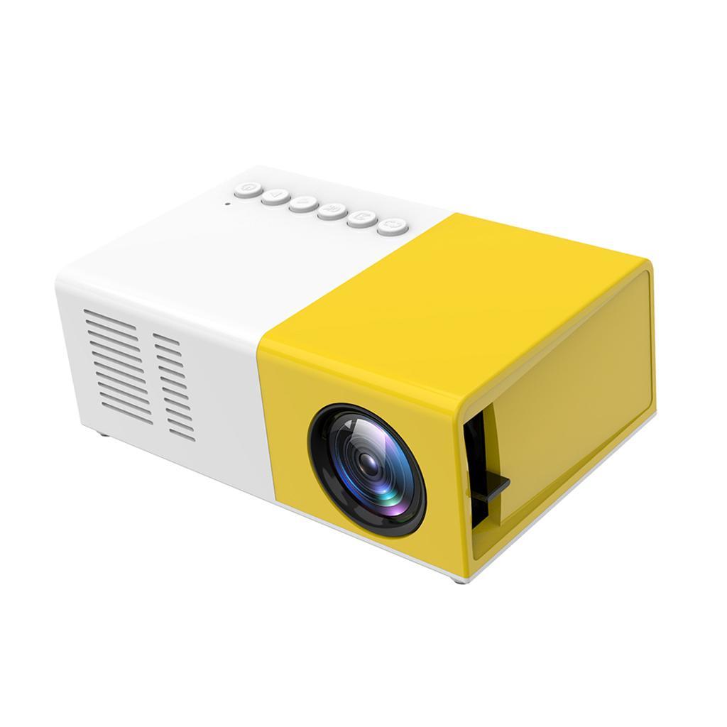 Portable Mini Projector LED 1080P Home Film Cinema Connect PC Laptop UK Type A