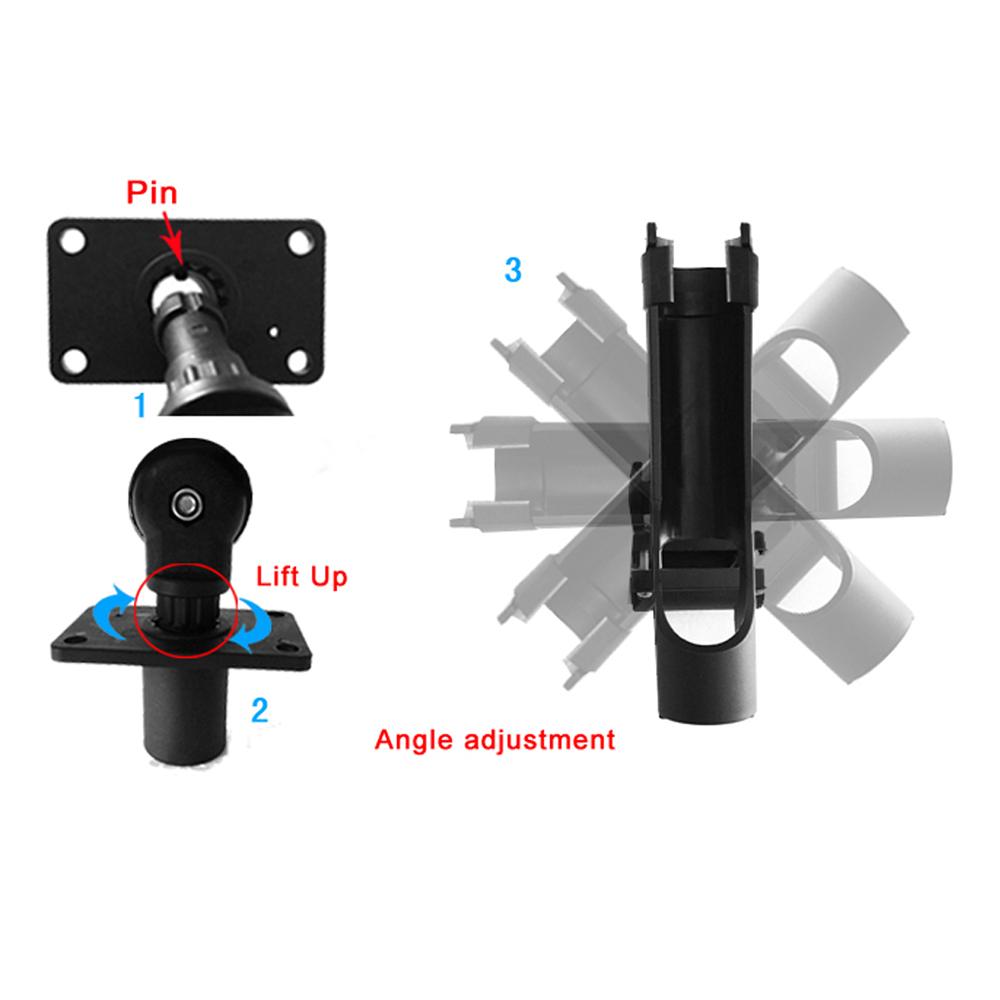 Giá đỡ cần câu có thể điều chỉnh 360 °